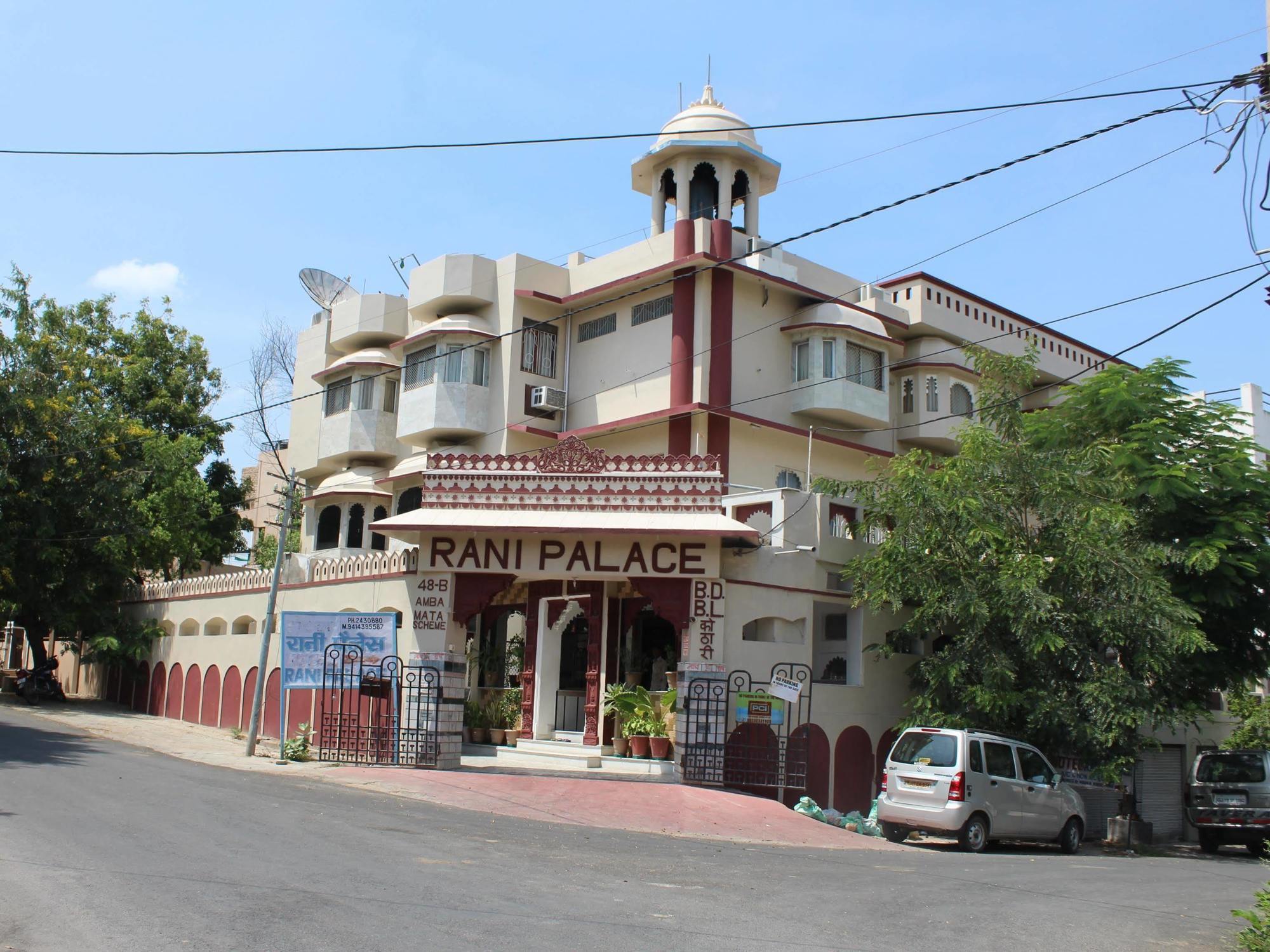 Hotel Rani Palace At Lake Fatehsagar Udaipur Exterior foto